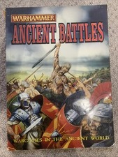 Warhammer Ancient Battles Book