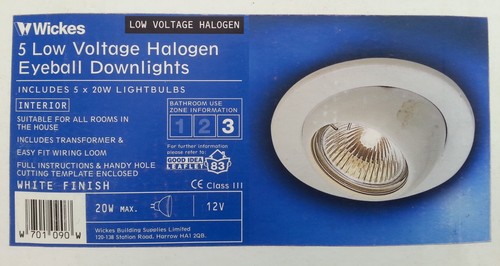 Pack wickes low voltage - of, 5
