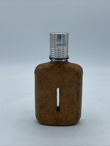 Vintage glass leather bound - &,