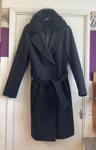 Black coat size - , 8