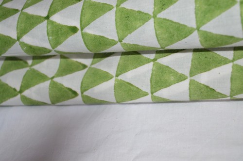 Hand block printed yard - hand,