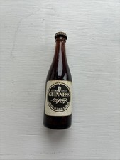 Guinness Extra Stout Vintage Miniature Collectible Bottle 8.5cm Tall
