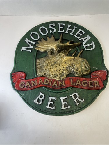 Moosehead canadian lager beer - moosehead,