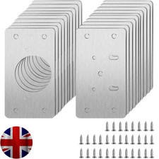 10x hinge repair plate - hinge, cabinet