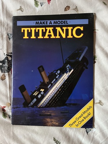 Make model titanic ship 3 - a,