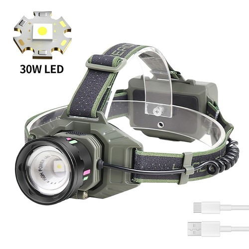 Led headlamp usb rechargeable - headlamp,
