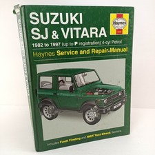 Haynes Suzuki SJ & Vitara 1982-1997 Petrol Service And Repairs Manual