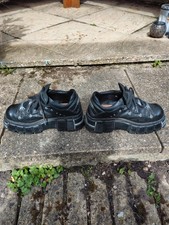 New Rock Platform Boots Men