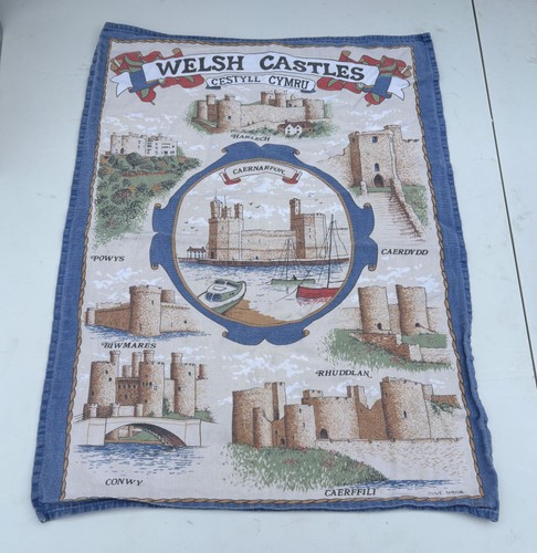 Vintage welsh castles tea - welsh,