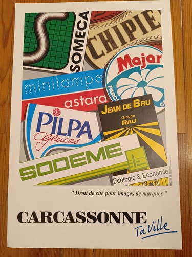 Poster pub carcassonne ta - poster, 2