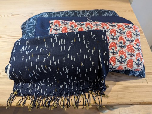Joules and white stuff scarfs - joules,