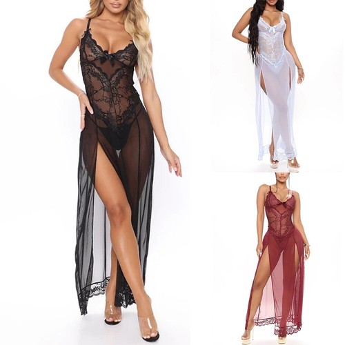 New womens sexy lace - new, long