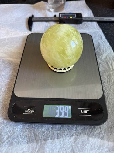 Crystal sphere citrine - sphere,
