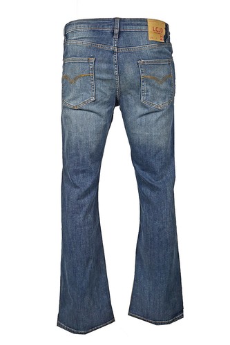 Men lcj denim bootcut jeans - lcj,