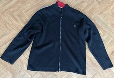 Vintage Oxbow Surf Heavy Knit Wool/Acrylic full zip cardigan Jacket 90s X Large