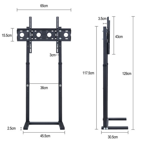 Flat floor stand with - floor,