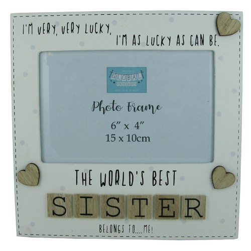 Sister photo frame the worlds - frame,