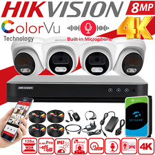 Hikvision 4K 8MP COLORVU CCTV