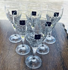 Set six Royal Doulton Crystal