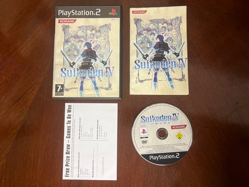 Ps2 playstation suikoden iv - ps2, 2