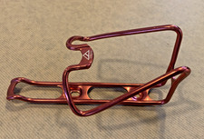 New Old Stock Azonic Bottle Cage Retro Rare MTB Anodised Red