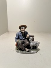 Old Man And His Dog Ornament.