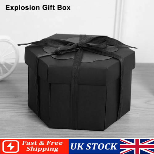 Explosion box diy scrapbook - box,