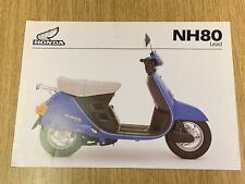 HONDA NH80 LEAD MOTORCYCLE SALES BROCHURE/LEAFLET-MOTOR BIKE SCOOTER
