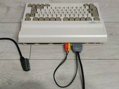 Amiga db23 scart cable - cable, with