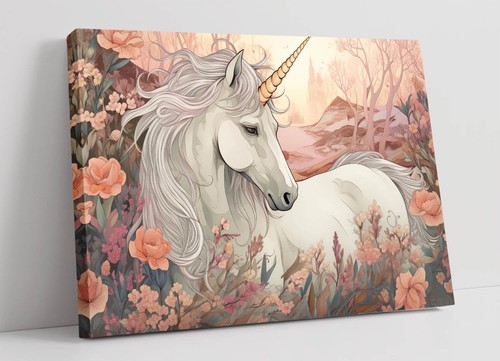 Whimsical magic unicorn - magic,