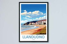 Llandudno Travel Print Wall