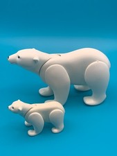 Playmobil spare/replacement part Animal Polar Bear with Cub