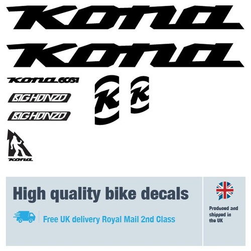 Kona new big - bike, decals