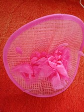 Ladies Pink Fascinator Hat for