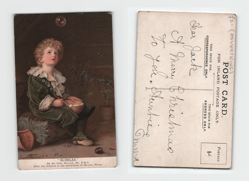 Postcard bubbles sir - -,