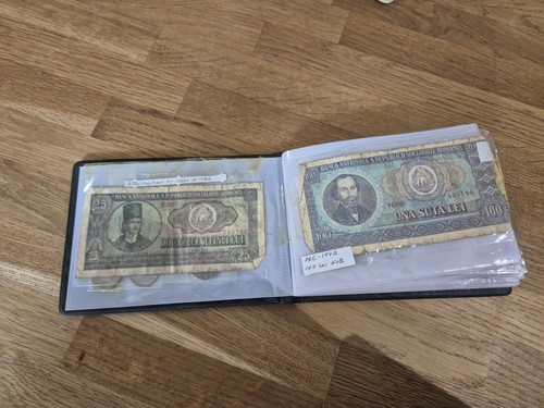 Romanian notes and coins - coins, in