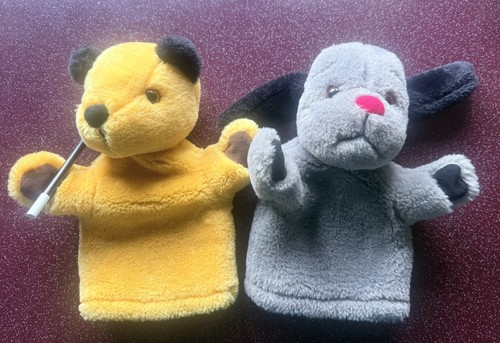 Sooty sweep plush hand - sooty,