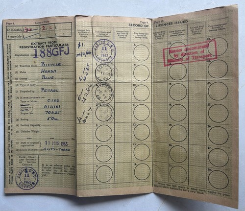 Original log book - book, for