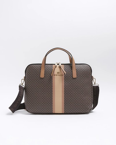 River island brown - island, monogram
