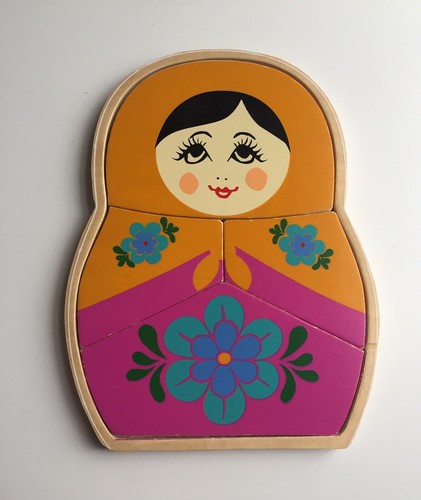 Wooden russian doll - russian,