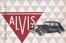 ALVIS TA14 SALOON BROCHURE