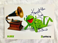Muppets SIGNED Kermit the Frog