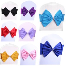 Chair Bow Sashes Elastic