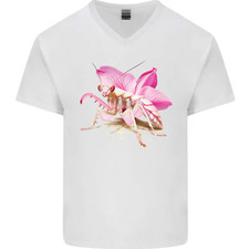 An Orchid Mantis Mens V-Neck