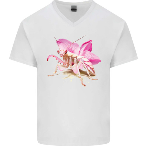 Orchid mantis mens neck - orchid,