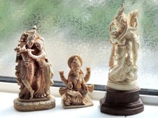 Three Delightful Carved Thai Buddha Ornaments