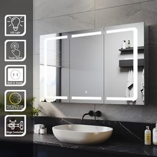 Bathroom mirror cabinet with - mirror,