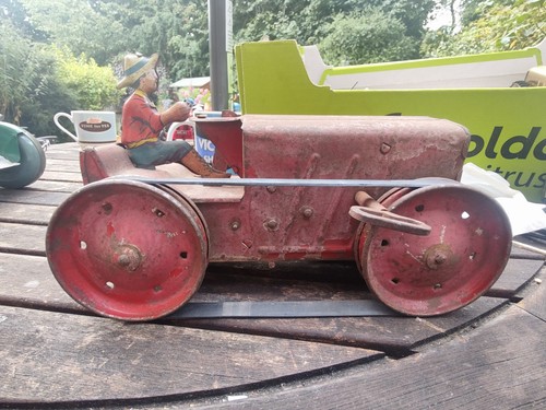 Triang tractor steel - triang,