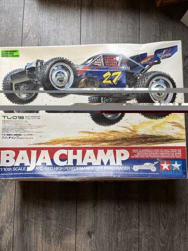 Tamiya baja champ 4wd rc - 1/10,