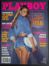 Playboy Magazine Vintage - October 2000 - Lauren Michelle Hill - w/Centrefold